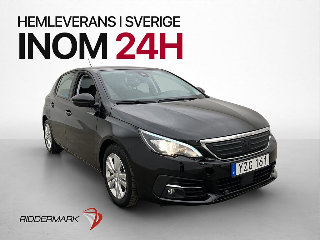Peugeot 308 1.6 120hk Active M&K Värmare Sensorer
