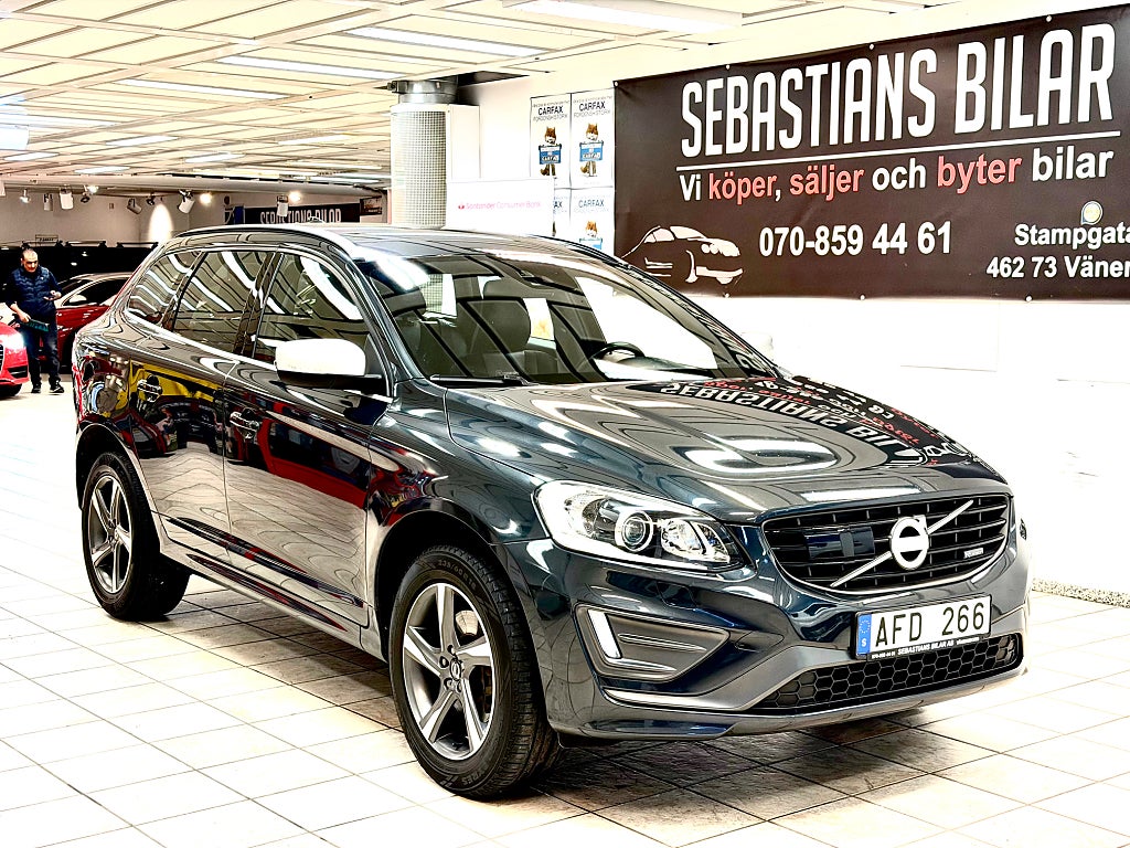 Volvo XC60 D4 Geartronic R-Design Drag 163Hk Välvårdad 