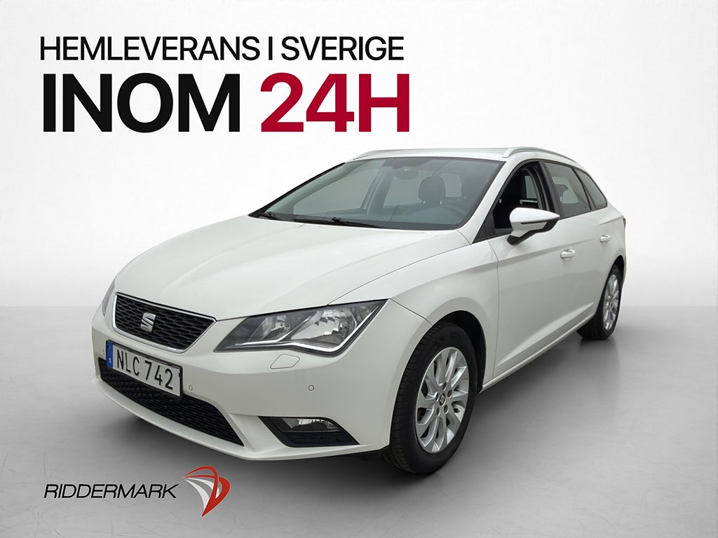 Seat Leon ST 1.2 TSI Style Drag CarPlay Sensorer Halvskinn