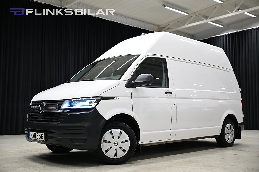 Volkswagen Transporter 4Motion 150HK Högtak|L2|LED|Inredd|Inverter|Leasbar