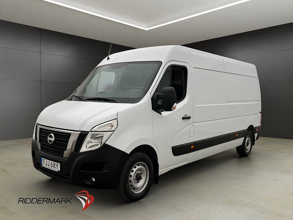 Nissan Interstar L3H2 2.3dCi Värmare Dragkrok Kamera Moms