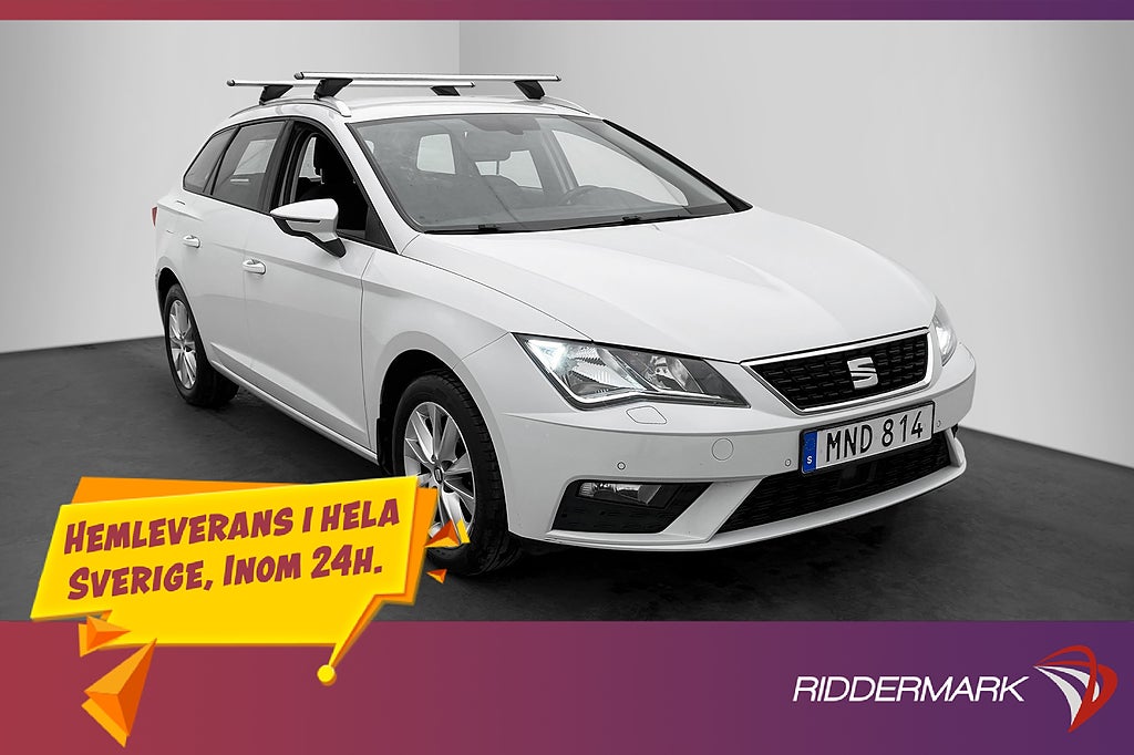 Seat Leon ST 1.2 TSI 110hk Style Dragkrok P-Sensorer
