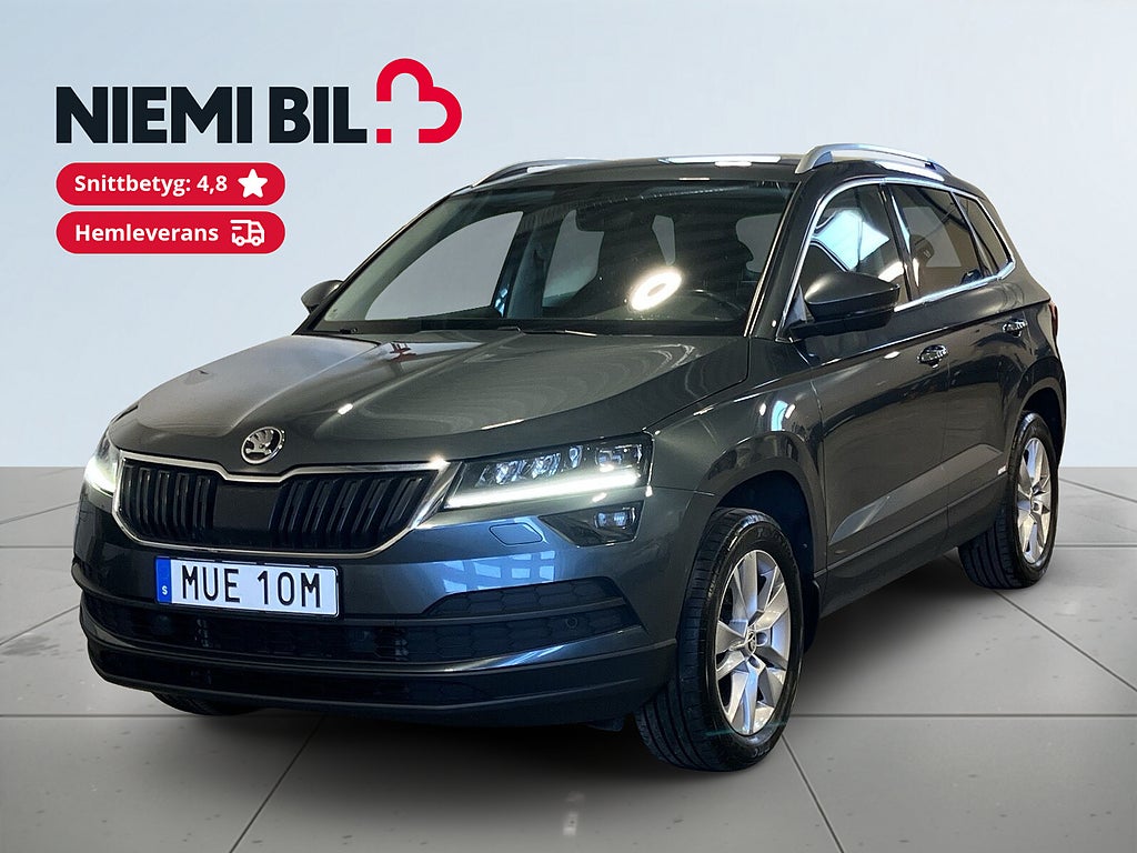 Skoda Karoq 2.0 TDI 4x4 Style Drag Kamera Värmare Psens S&V-hjul