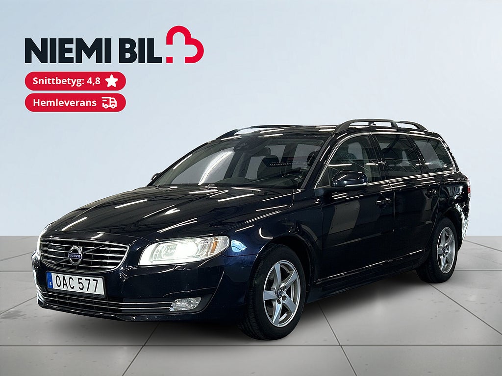 Volvo V70 D4 Geartronic Classic, Momentum S&V-hjul/Dvärm/BT/Psens