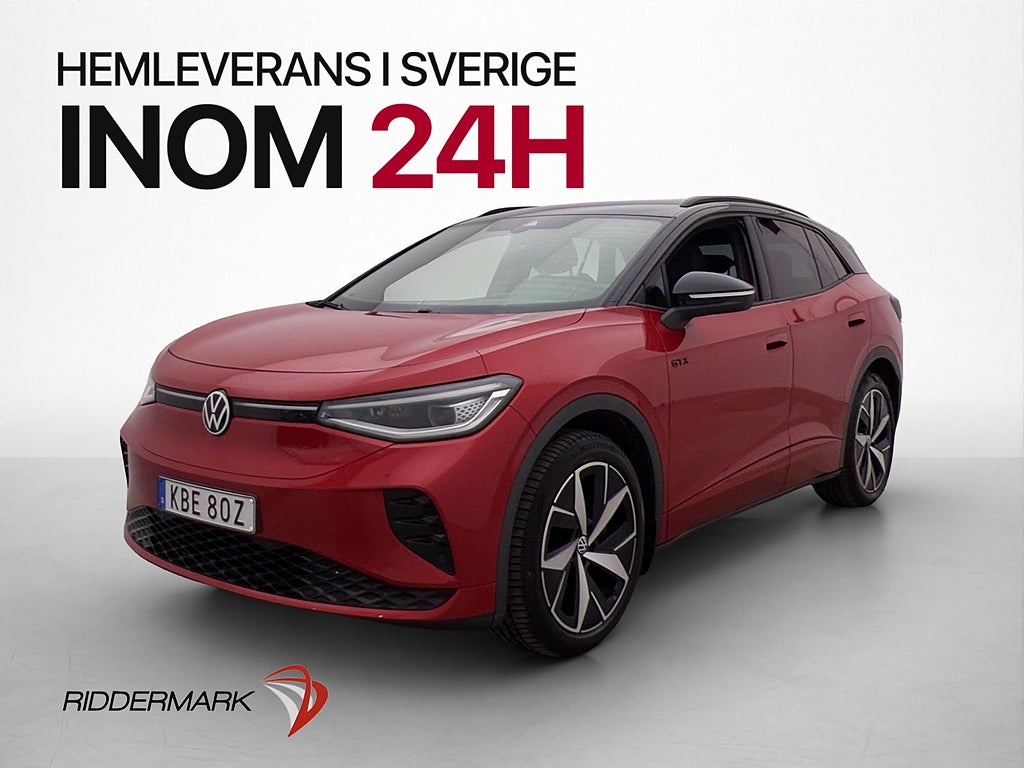 Volkswagen ID.4 GTX Värmare Dragkrok Kamera Halvskinn MOMS
