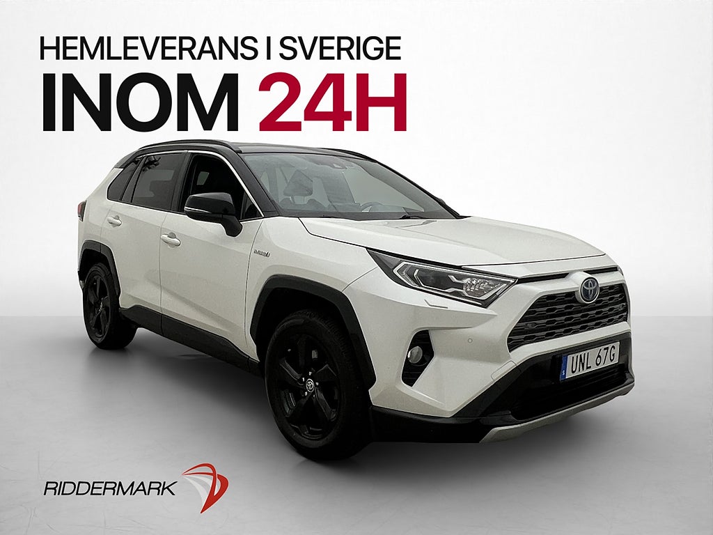 Toyota RAV4 AWD-i Style Drag JBL Kamera Rattvärm Två-Brukare