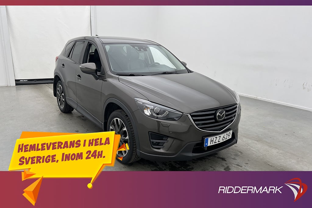 Mazda CX-5 2.5 AWD BOSE Skinn Kamera Adaptiv-Fart En-Brukare