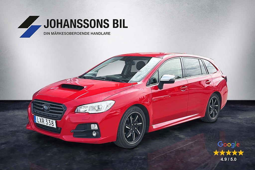 Subaru Levorg 1.6 4WD MoK-värmare Drag Kamera Navi SoV-däck