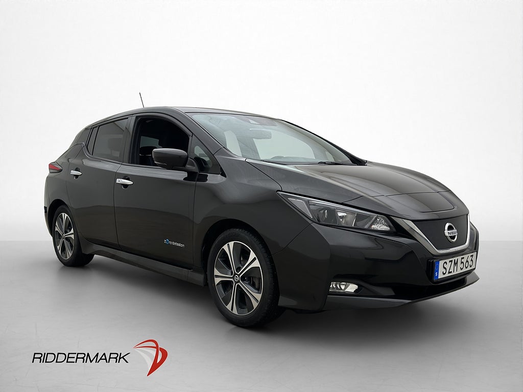 Nissan Leaf 40 kWh N-Connecta 360° Rattvärme Adapt-Fart Navi
