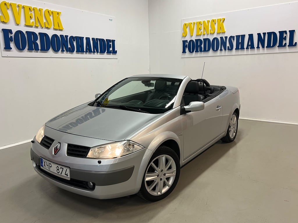 Renault Megane 2.0 Coupé-Cabriolet 6-Växlad Skinn (Endast 14.900 Mil)