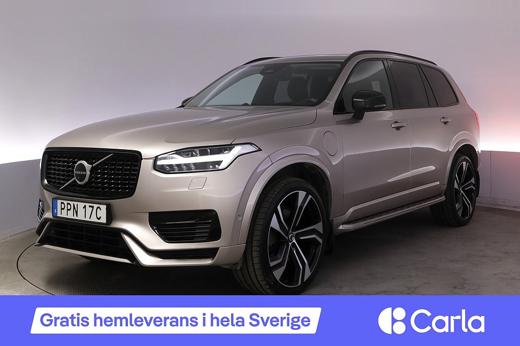 Volvo XC90 7-seater Recharge T8 AWD Ultimate Dark B&W Drag