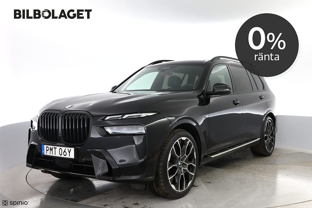 BMW X7 xDrive40i M-Sport Massage 360 kamera H/K Drag Pano...
