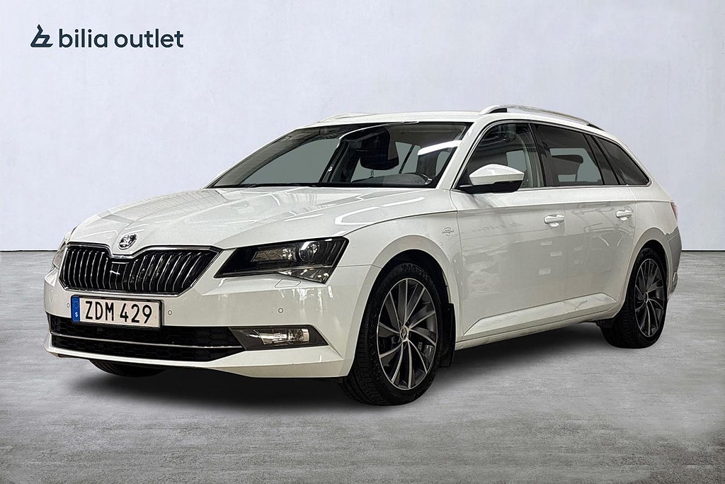 Skoda Superb 2.0 TDI 4x4 DSG L&K 190hk Navi Drag P-värm CANTON B-kam