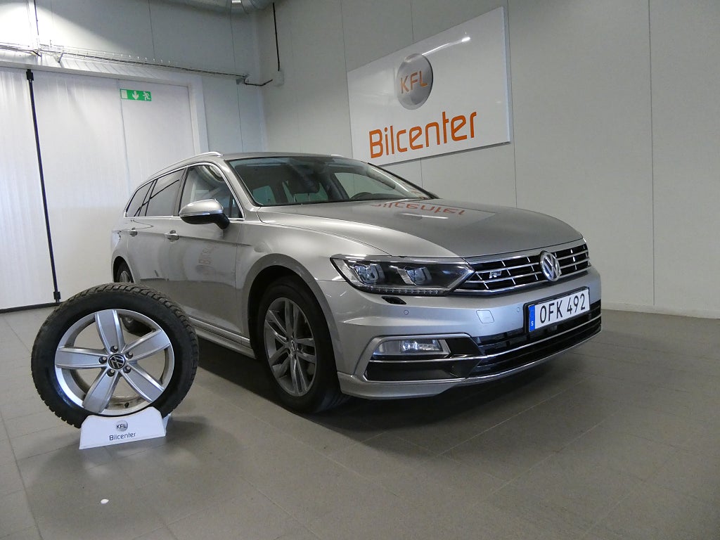 Volkswagen Passat 2.0 TDI 190HK R-line Drag-Kamera-Motorvärmare-SoV