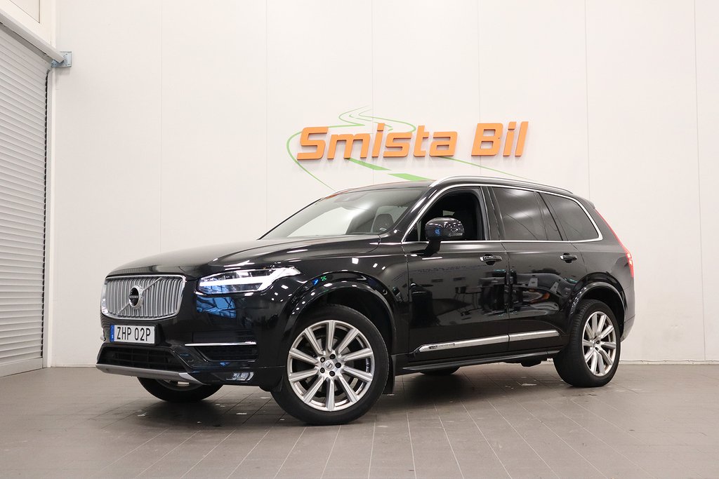 Volvo XC90 D5 AWD Inscription 7-sits B&W PANO LUFT MASSAGE 235hk