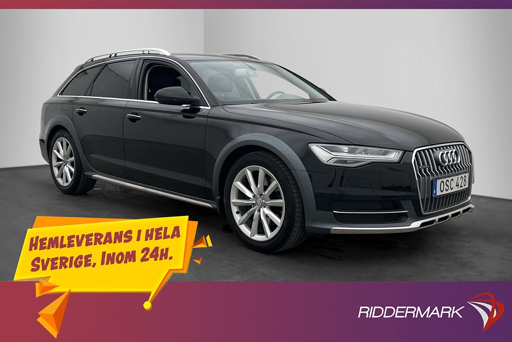 Audi A6 Allroad 3.0 TDI Quattro D-Värm Luftfjäd Matrix Drag
