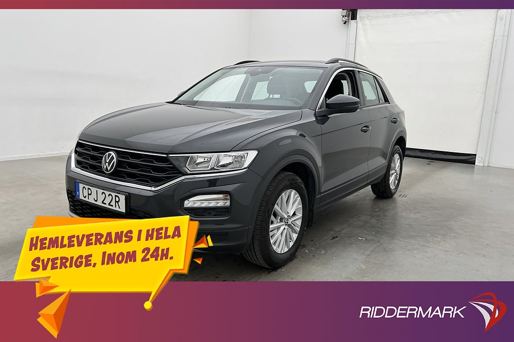 Volkswagen T-Roc 1.0 TSI 110hk P-Sensorer CarPlay Adp-Fart