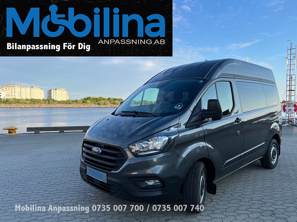 Ford Tourneo Custom Handikappanpassad Rullstolsbil 