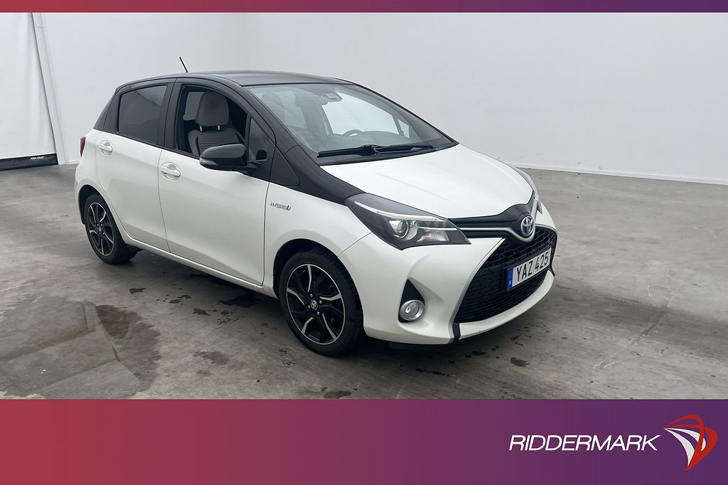 Toyota Yaris Hybrid 101hk Style Bitone Kamera Navi 0,36L/mil