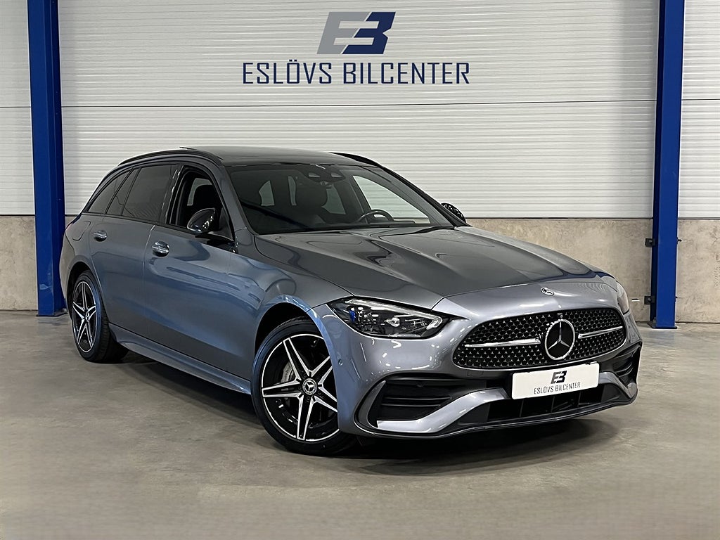 Mercedes-Benz C 300 T e 313 HK / AMG Line / Panorama / Burmester / HUD /
