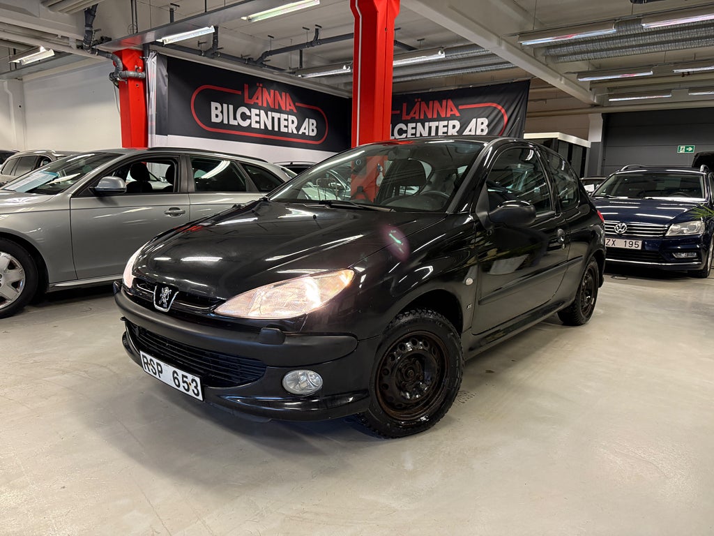 Peugeot 206 1.6 XS Drag Motorvärmare SoV Låg årsskatt
