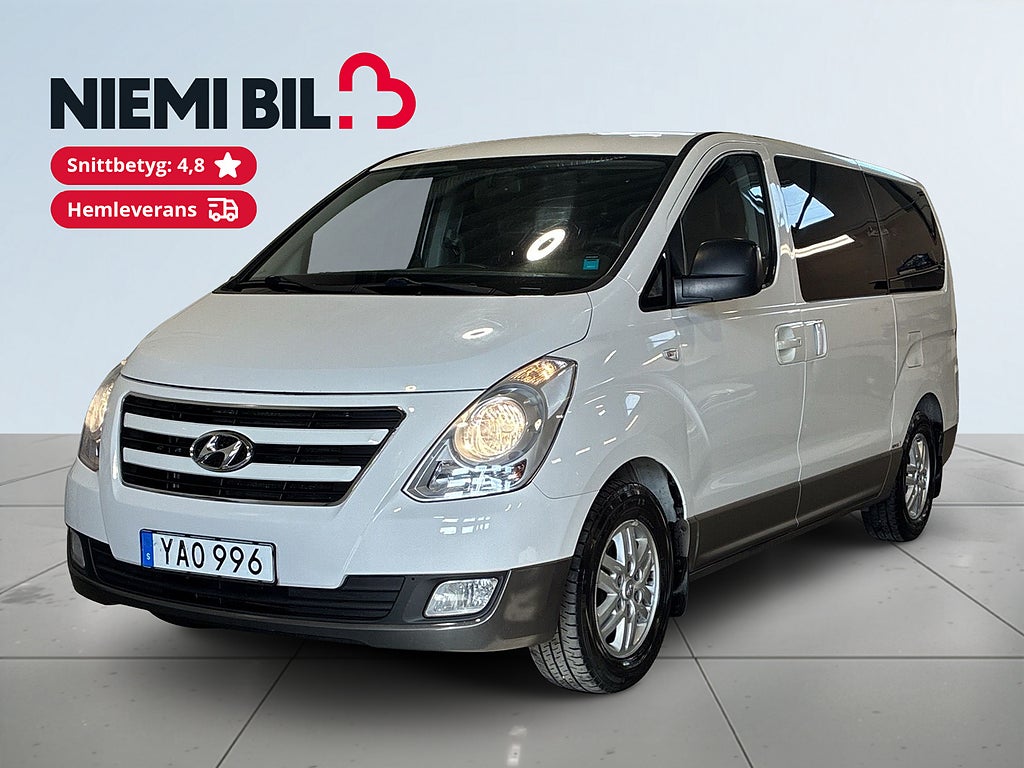 Hyundai H-1 Travel 2.5 CRDi Farthållare Rattvärme ISOFIX Psens S&V