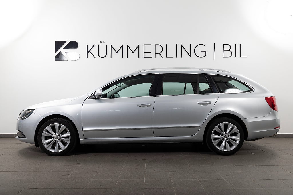 Skoda Superb Kombi 2.0 TDI 4x4 Elegance Pvärmare/Elstolar/Navi/Minne