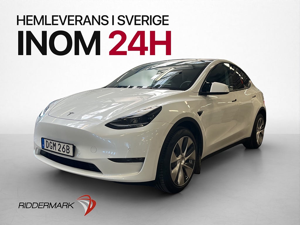 Tesla Model Y Long Range AWD Pano Autopilot Värmepump Kamera