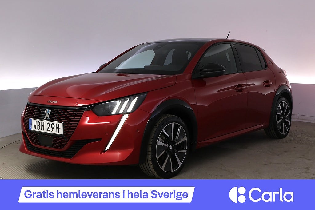 Peugeot E-208 GT-line Navi Kamera LED Värmare
