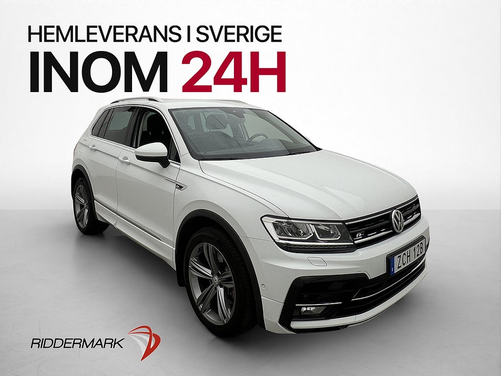 Volkswagen Tiguan TSI 4M 190hk R-Line Värmare Kamera Drag