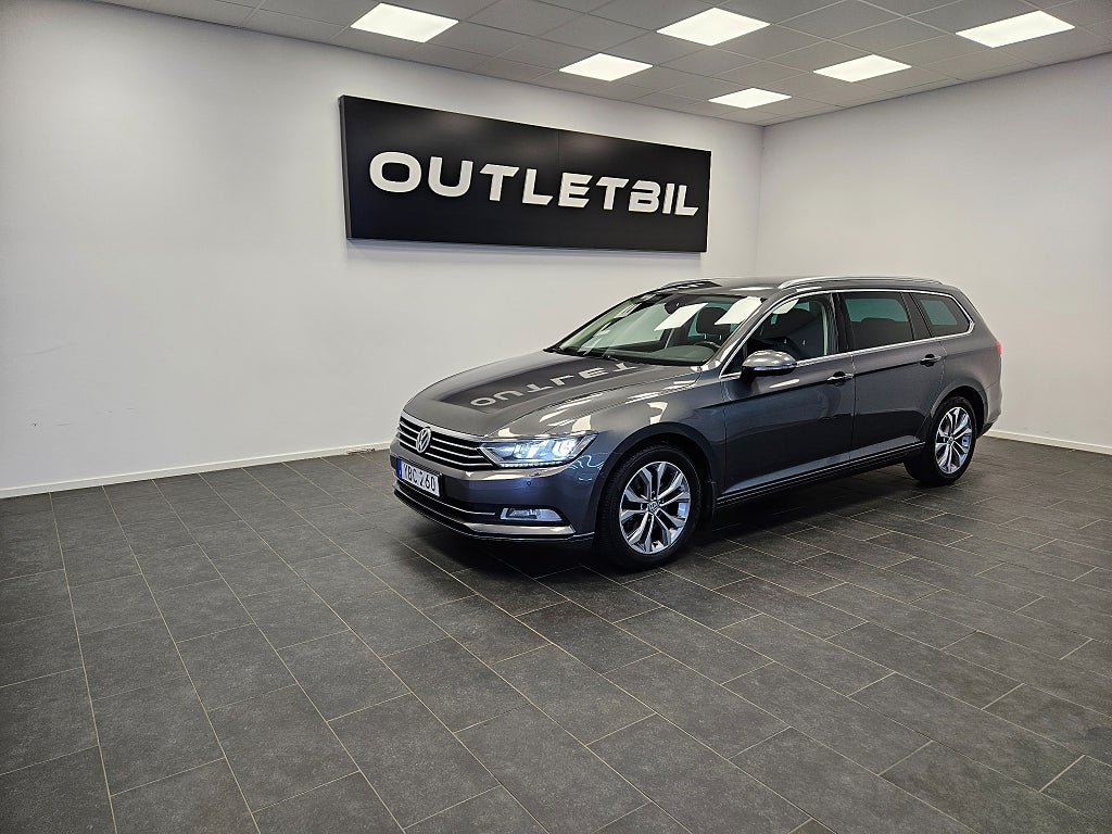 Volkswagen Passat Sportscombi 2.0 TDI 150hk Automat Backkamera Drag