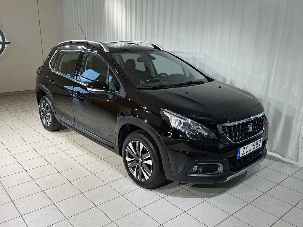 Peugeot 2008 1 ägare,glastak,110 hk, p-sensor bak,uttagen 19