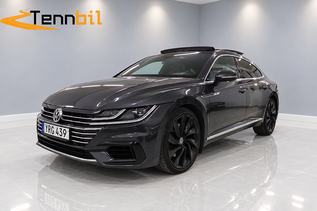 Volkswagen Arteon 2.0 TDI 4M GTS R-Line Pano Dynaudio D-Värme HuD Drag