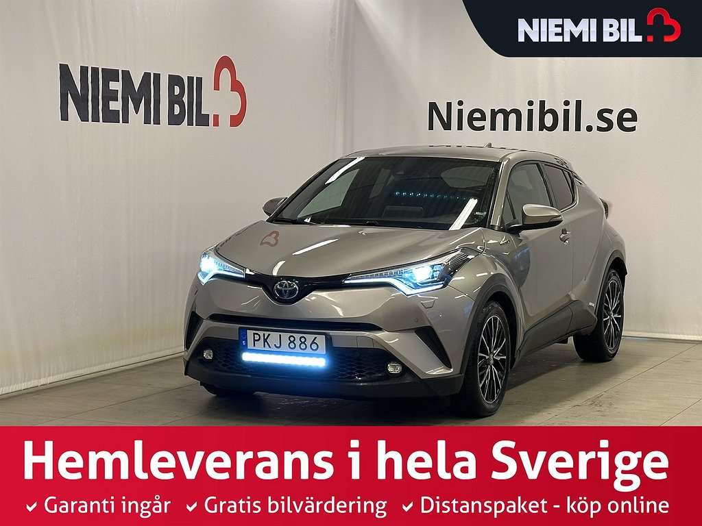 Toyota C-HR Hybrid CVT Ledramp/JBL/Skinn/MoK/Kamera/SoV-däck