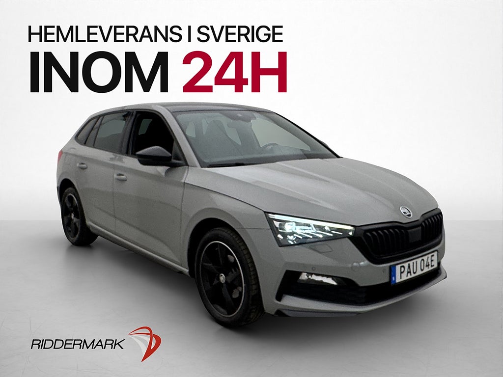 Skoda Scala 1.0 TSI Monte Carlo Pano Sensorer CarPlay