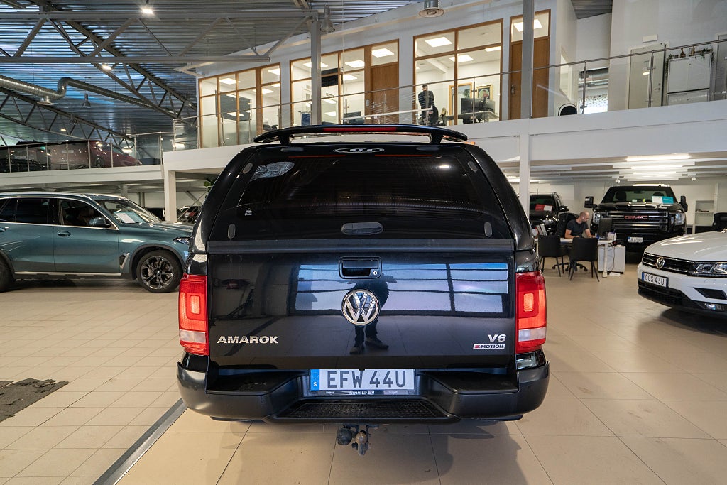 Volkswagen Amarok V6 TDI 4M KÅPA D-VÄRM KAMERA DRAG CARPLAY MOMS 1-ÄGARE
