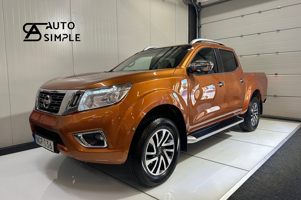 Nissan Navara 2.3 dCi 4WD 360°Kamera Ny Servad 1 Ägare 191hk