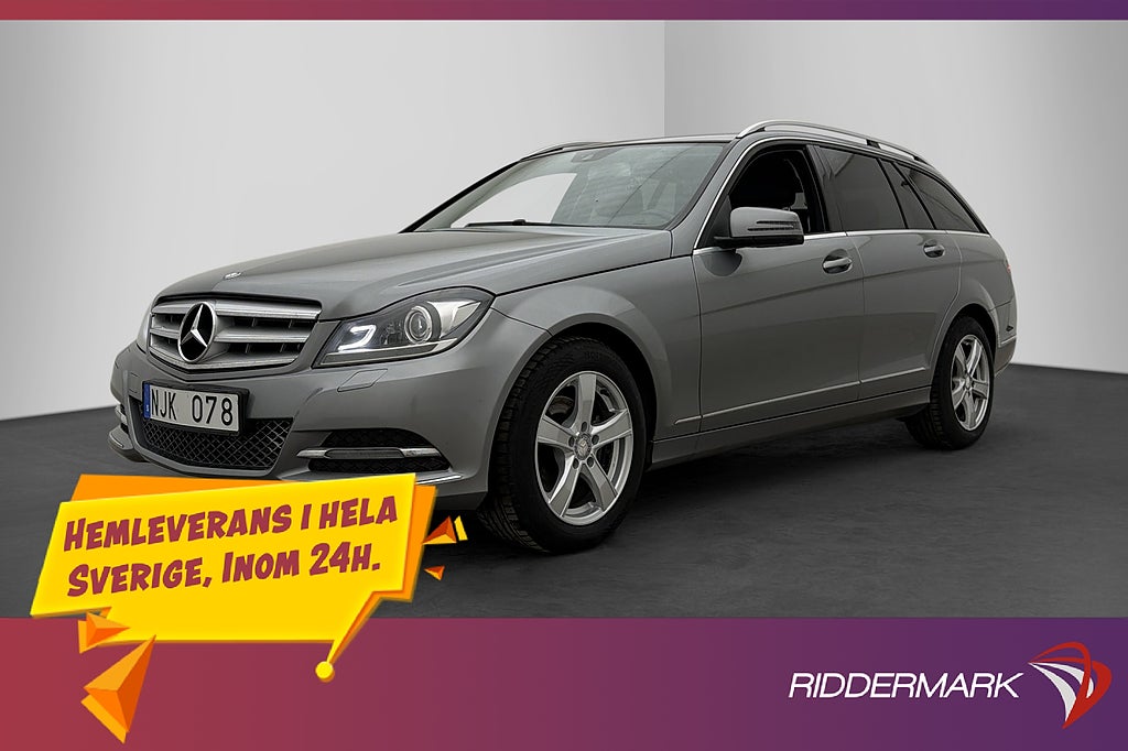 Mercedes-Benz C 200 T 136hk Bluetooth Drag 0.53l/mil