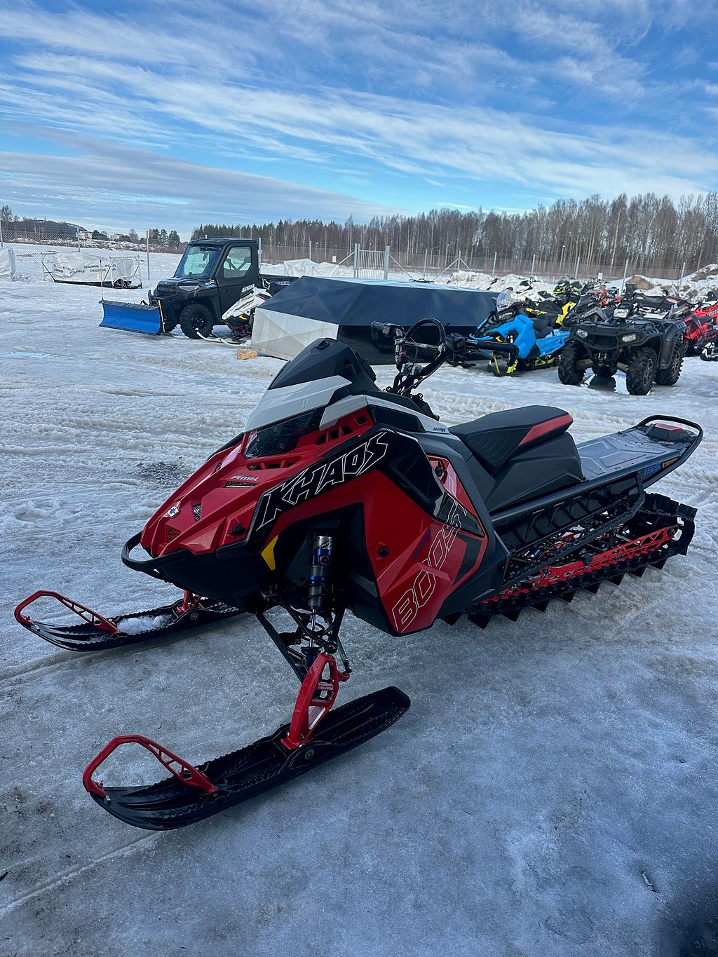 Polaris Rmk Khaos Boost 155" (51mil, Momsad, Gratis frakt) 