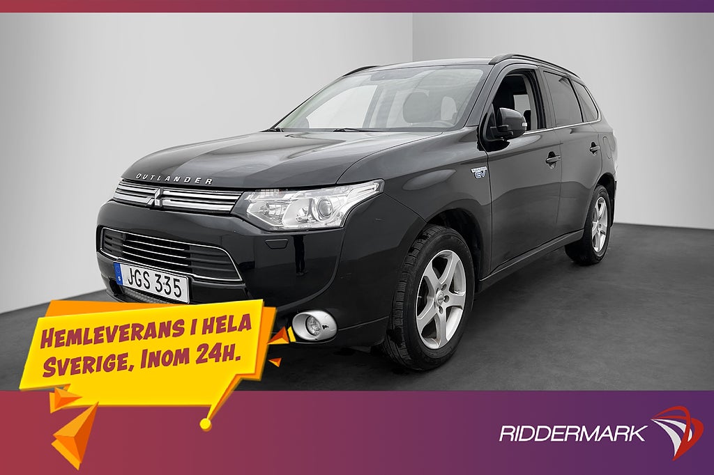 Mitsubishi Outlander PHEV 203hk Business Dragkrok Kamera GPS