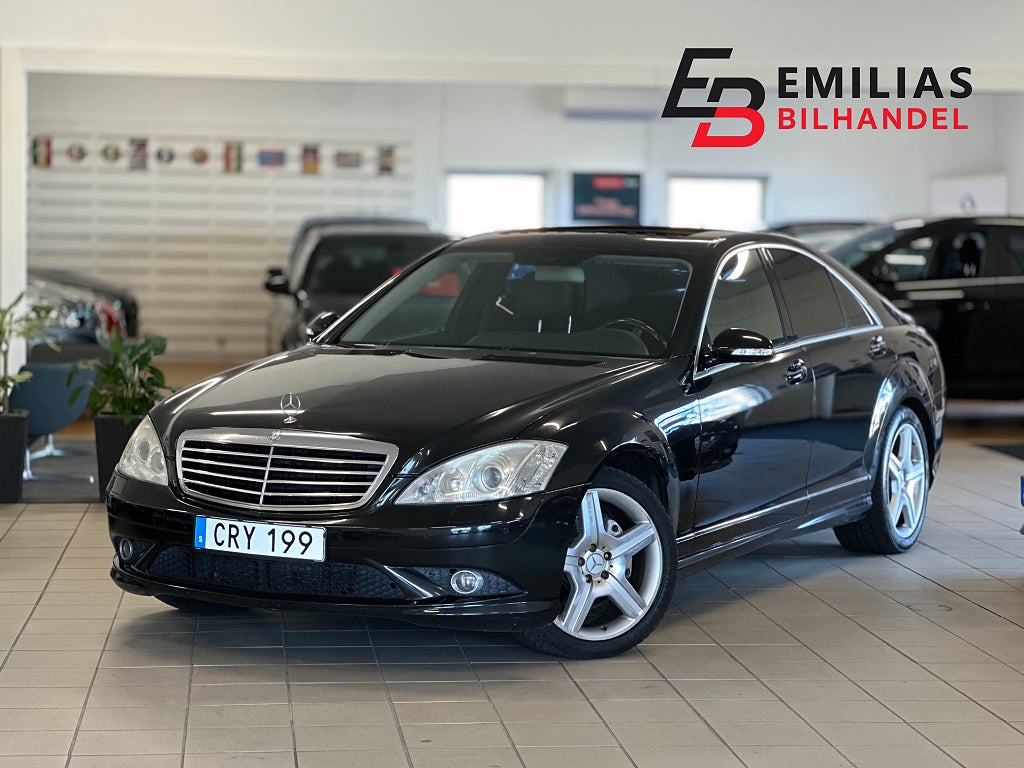 Mercedes-Benz S 350 7G-Tronic Harman/Kardon Taklucka Skinn 272hk