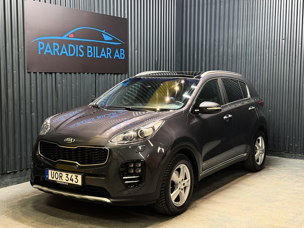 Kia Sportage 2.0 CRDi AWD GT-Line Nyservad,Panotak