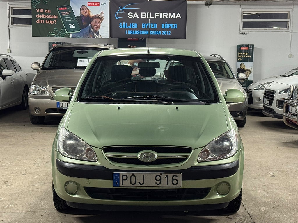 Hyundai Getz 5-dörrar 1.4 Automat Välskött Endast 10400 mil 
