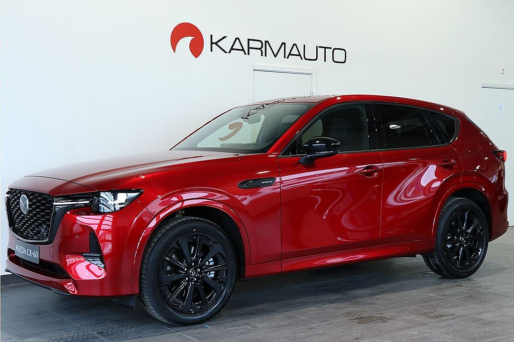 Mazda CX-60 MAZDA PHEV 2,5 327hk HomuraPlus 360* kam HUD BOSE PANO