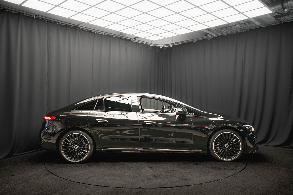 Mercedes-Benz EQE 350+ AMG NIGHT LUFT 21'' BUR LÄDER DRAG ELSTOL MOMS