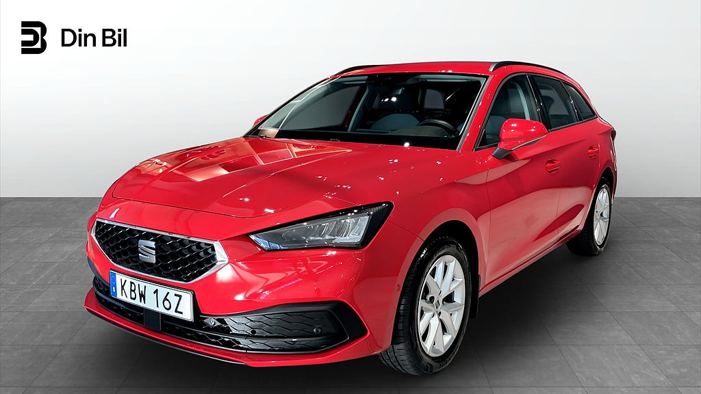 Seat Leon Sportstourer 1,0 TSI 110 STYLE Dragkrok Carplay