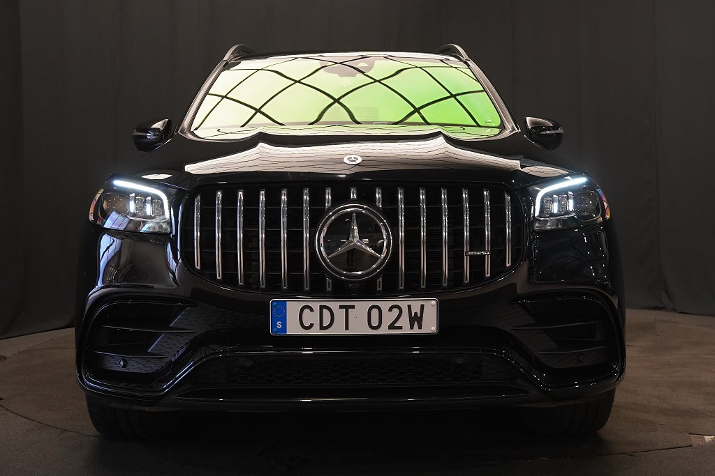 Mercedes-Benz GLS 63 AMG 4M PREMIUM+ 7sits PANO BUR 23' MOMS 612hk