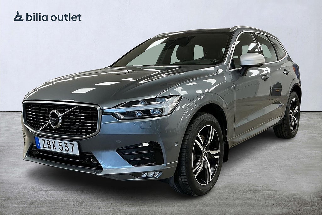 Volvo XC60 T5 AWD R-Design Nyservad 360°kam Dragkrok Navigation 