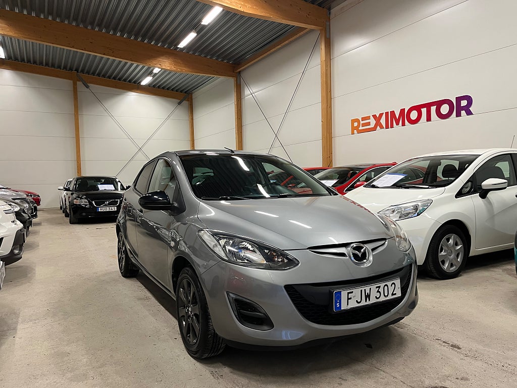 Mazda 2 5-dörrar 1.3 MZR   Ny Besiktad 