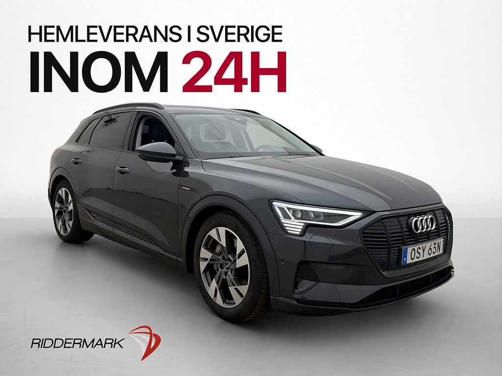 Audi E-Tron 55 Quattro Luftfjädring Matrix B&O Pano 360°